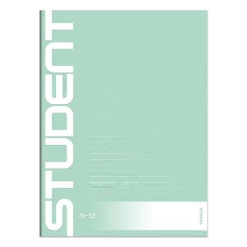 Füzet vonalas ICO Student A/4 32 lapos 81-32