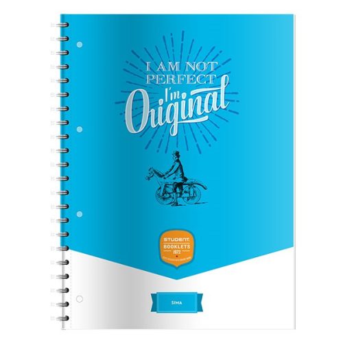 Spirálfüzet sima ICO Student Art A/4 70 lapos