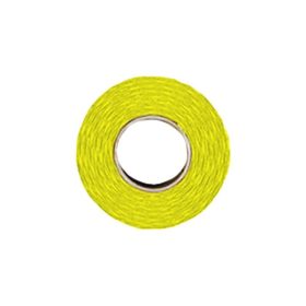   Árazószalag FORTUNA 22x12 mm perforált sárga 10 tekercs/csomag