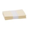 Boríték színes KASKAD LC/6 enyvezett 114x162mm 53 világos sárga 50 darabos