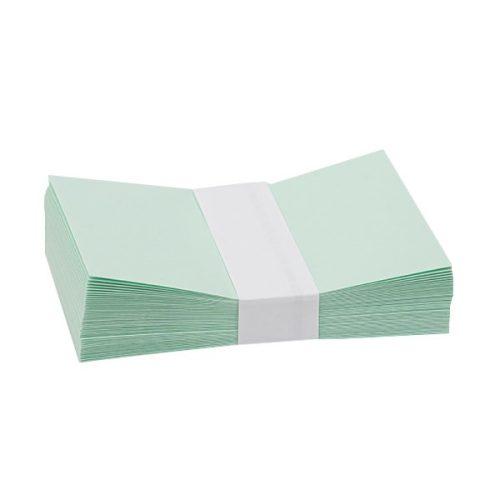 Boríték színes KASKAD LC/6 enyvezett 114x162mm 61 világos zöld 50 darabos
