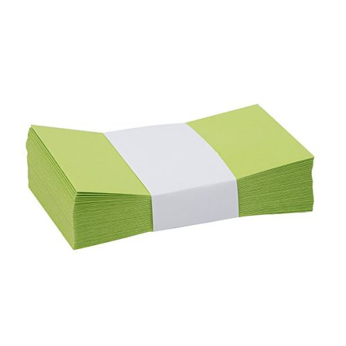 Névjegyboríték színes KASKAD enyvezett 70x105mm 66 lime zöld 50 darabos
