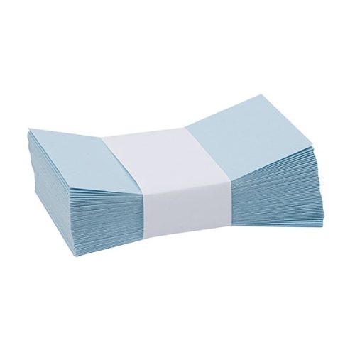 Névjegyboríték színes KASKAD enyvezett 70x105mm 72 azúr kék 50 darabos