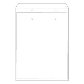 Légpárnás tasak No15/W5 szilikonos fehér 220x265mm