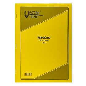 Önátírótömb VECTRALINE A/4 álló 50x2 lapos