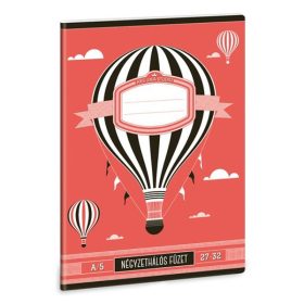 Füzet kockás ARS UNA Standard A/5 32 lapos 27-32