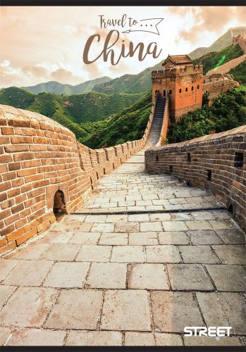 Füzet vonalas STREET A/4 54 lapos Travel