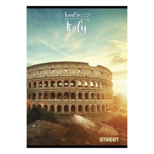 Füzet vonalas STREET A/4 54 lapos Travel