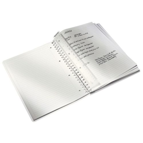 Spirálfüzet vonalas LEITZ Wow A/4 80 lapos lila