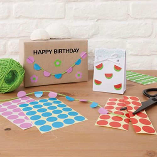 Etikett AVERY 3009 jelölőpont 8mm fekete 416 darabos