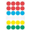 Etikett AVERY 3089 öntapadó jelölőpont vegyes 5 szín 18 mm 96 jelölőpont/csomag