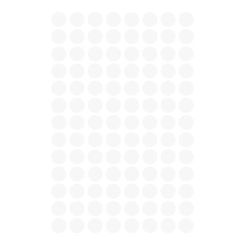 Etikett AVERY 3175 jelölőpont 8mm fehér 416 darabos