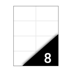   Etikett FORTUNA 105x74mm univerzális 800 címke/doboz 100 ív/doboz