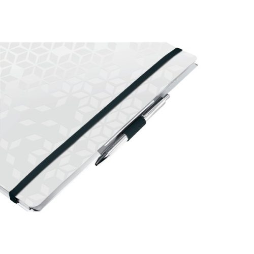 Spirálfüzet kockás LEITZ Wow Active A/4 80 lapos fehér
