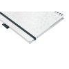 Spirálfüzet kockás LEITZ Wow Active A/4 80 lapos fehér