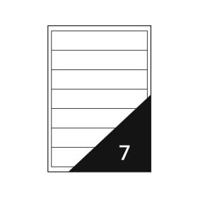   Etikett FORTUNA 192x38 mm univerzális 700 etikett/doboz 100 ív/doboz