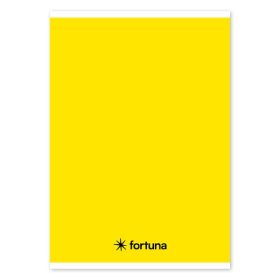   Füzet vonalas FORTUNA Monocolor A/5 32 lapos 21-32 4-8.osztályos sárga