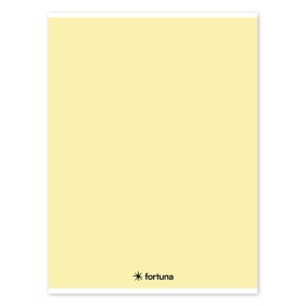   Füzet vonalas FORTUNA Monocolor A/4 32 lapos 81-32 pasztell sárga
