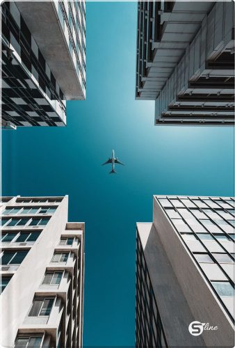 Beírókönyv kockás STREET A/5 96 lapos S-Line keményfedelű vegyes mintákkal