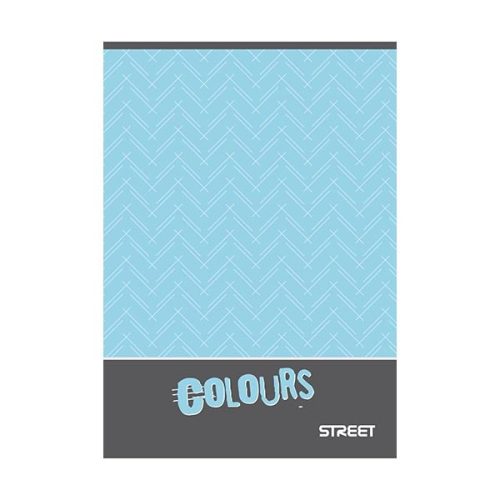 Füzet vonalas STREET A/4 52 lapos diszlexia írás segítő