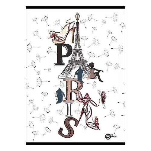 Füzet vonalas STREET A/4 52 lapos S-Line1