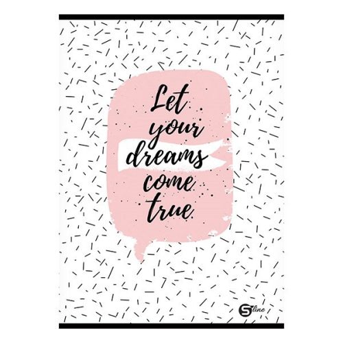 Füzet vonalas STREET A/4 52 lapos S-Line1