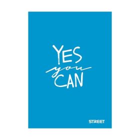 Füzet kockás STREET A/4 42 lapos PP Neon