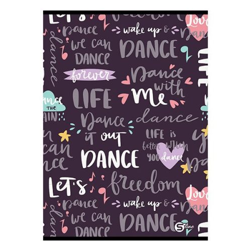 Füzet vonalas STREET A/4 52 lapos S-Line2