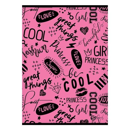 Füzet vonalas STREET A/5 52 lapos S-Line2