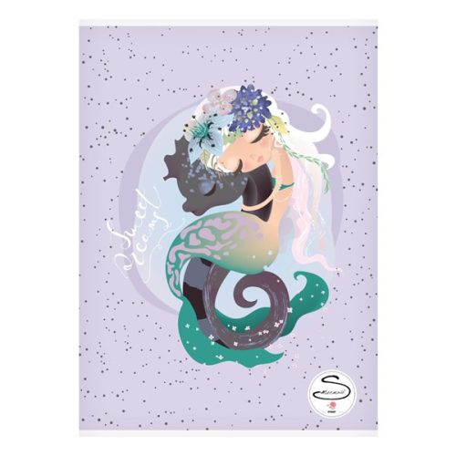 Füzet kockás STREET A/5 54 lapos Mermaid