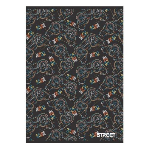 Füzet kockás STREET A/4 54 lapos Gaming