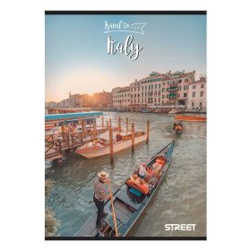 Füzet kockás STREET A/5 54 lapos Travel to