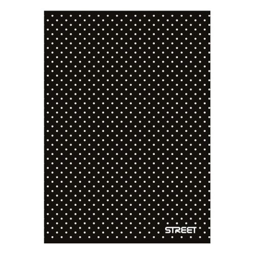Füzet sima STREET A/5 54 lapos Black&White