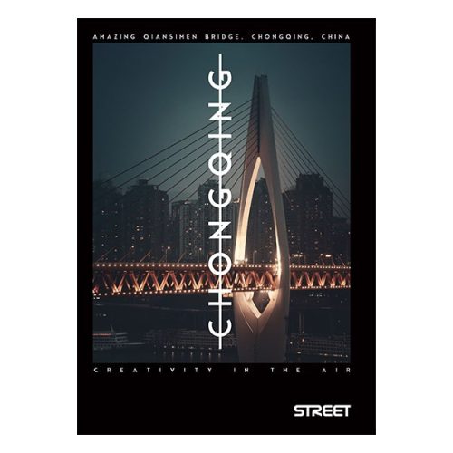 Füzet vonalas STREET A/5 50 lapos Bridges