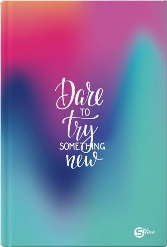 Beírókönyv vonalas STREET A/5 96 lapos S-Line keményfedelű vegyes mintákkal