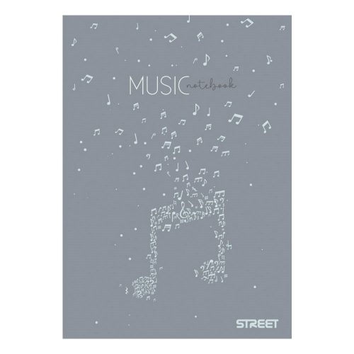 Hangjegyfüzet STREET A/4 32 lapos