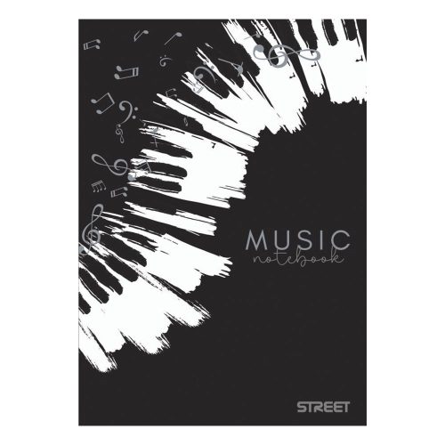 Hangjegyfüzet STREET A/4 32 lapos