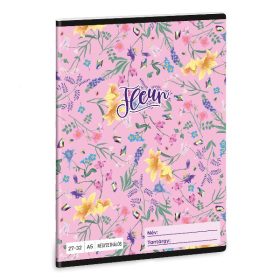 Füzet kockás ARS UNA A/5 32 lapos 27-32 Fleur