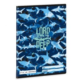 Füzet kockás ARS UNA A/5 32 lapos 27-32 Lord Of The Deep