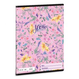 Füzet sima ARS UNA A/5 32 lapos 20-32 Fleur