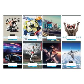 Füzet kockás NEBULO A/5 32 lapos 27-32 Vagány 16 darabos