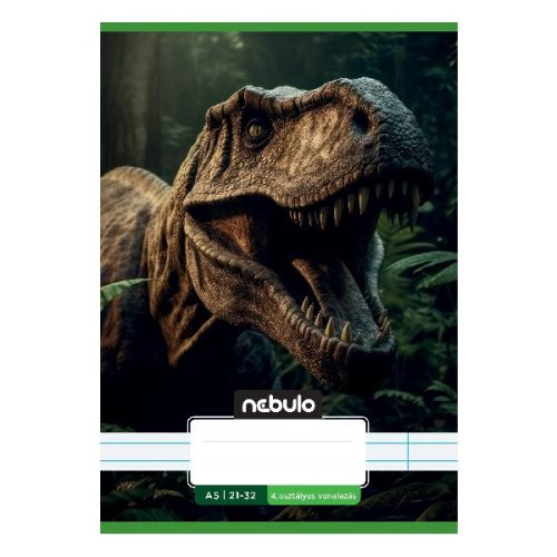 Füzet vonalas NEBULO A/5 32 lapos 21-32 4-8.osztályos Vagány II. 16 darabos