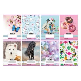   Füzet vonalas NEBULO A/5 32 lapos 16-32 2.osztályos Cuki 16 darabos