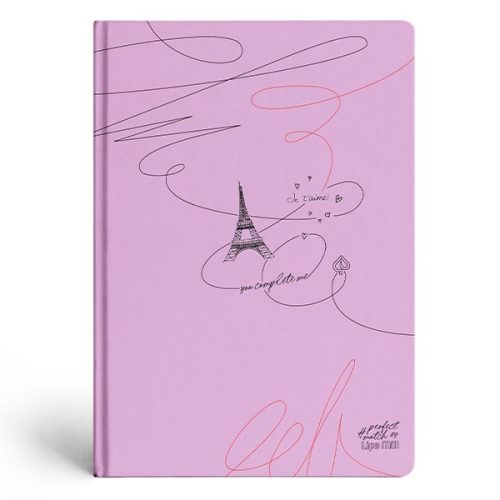 Beírókönyv kockás LIPAMILL A/5 96 lapos keményfedeles