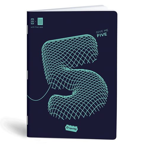 Füzet vonalas LIPAMILL A/4 40 lapos Numbers