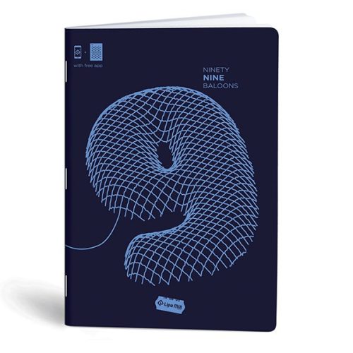 Füzet vonalas LIPAMILL A/4 40 lapos Numbers