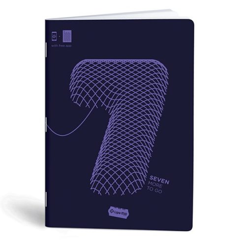 Füzet kockás LIPAMILL A/4 40 lapos Numbers