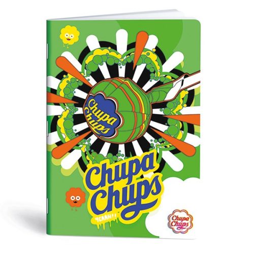 Füzet vonalas LIPAMILL A/4 40 lapos Chupa Chups