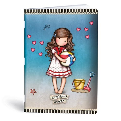 Füzet vonalas LIPAMILL A/5 40 lapos Santoro