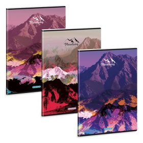   Füzet kockás ARS UNA A/4 40 lapos Extra kapcsos Mountains 10 darabos